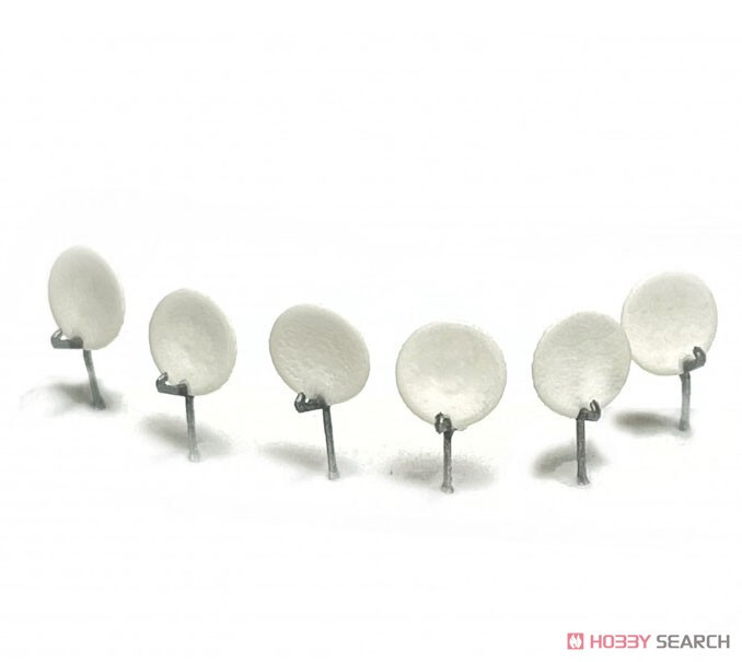 N-TRAIN #211019 SATELLITE ANTENNA DISHES  6 PIECES FACTORY NEW!!!