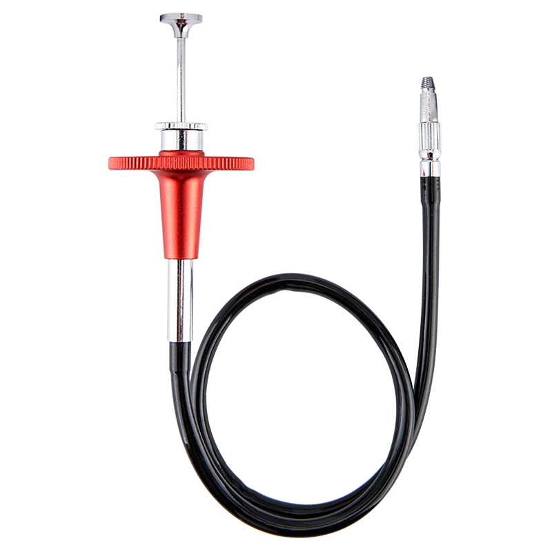 JJC 40cm Red Threaded Mechanical Shutter Release Cable w/ Bulb-Lock for Fujifilm