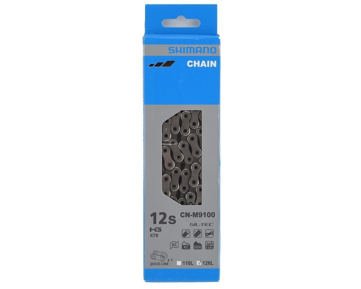 SHIMANO XTR 12SPD CHAIN-CN-M9100-126LINK NEW~ICNM9100126Q