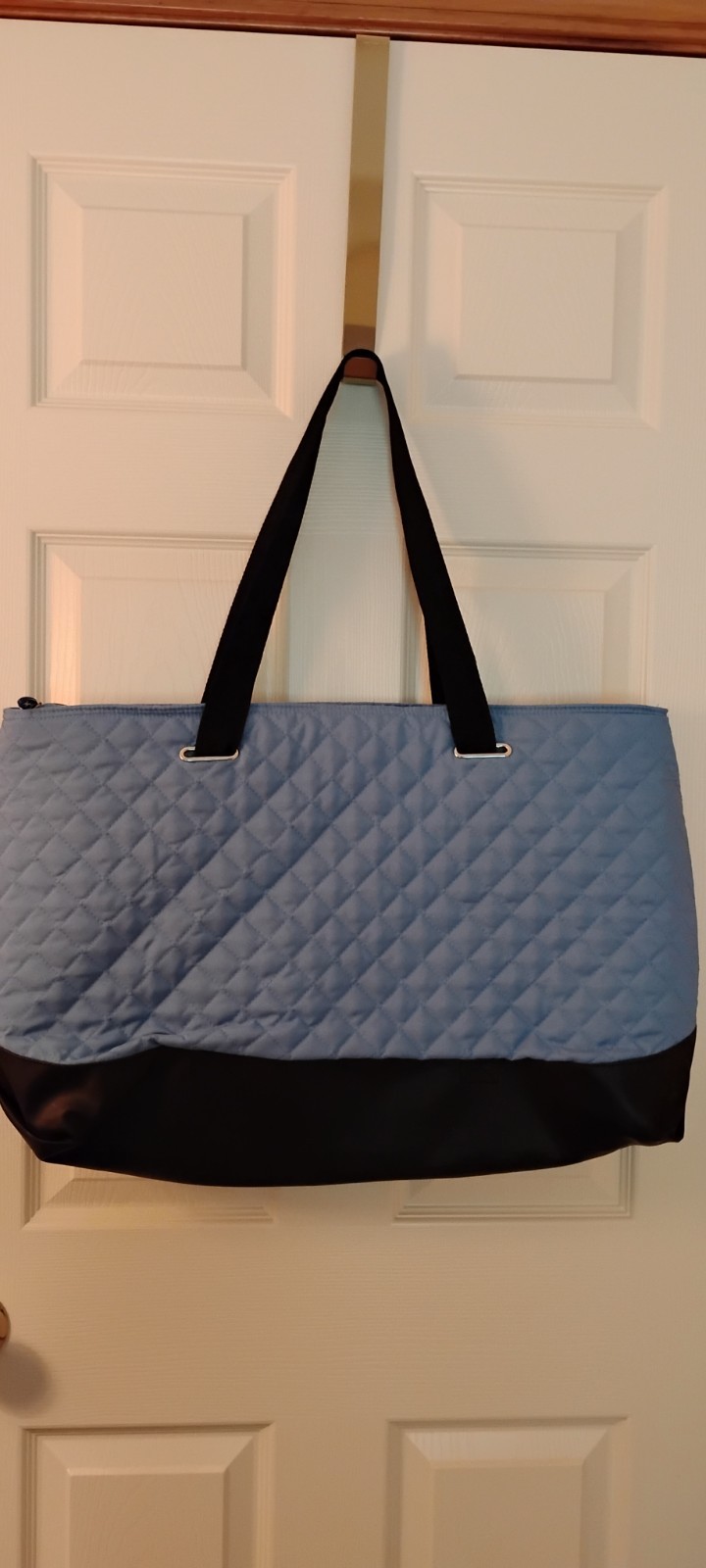 Jenny Craig Extra Large Blue Insulated Cooler Bag with Zipper 24"w x16"h x 10"d