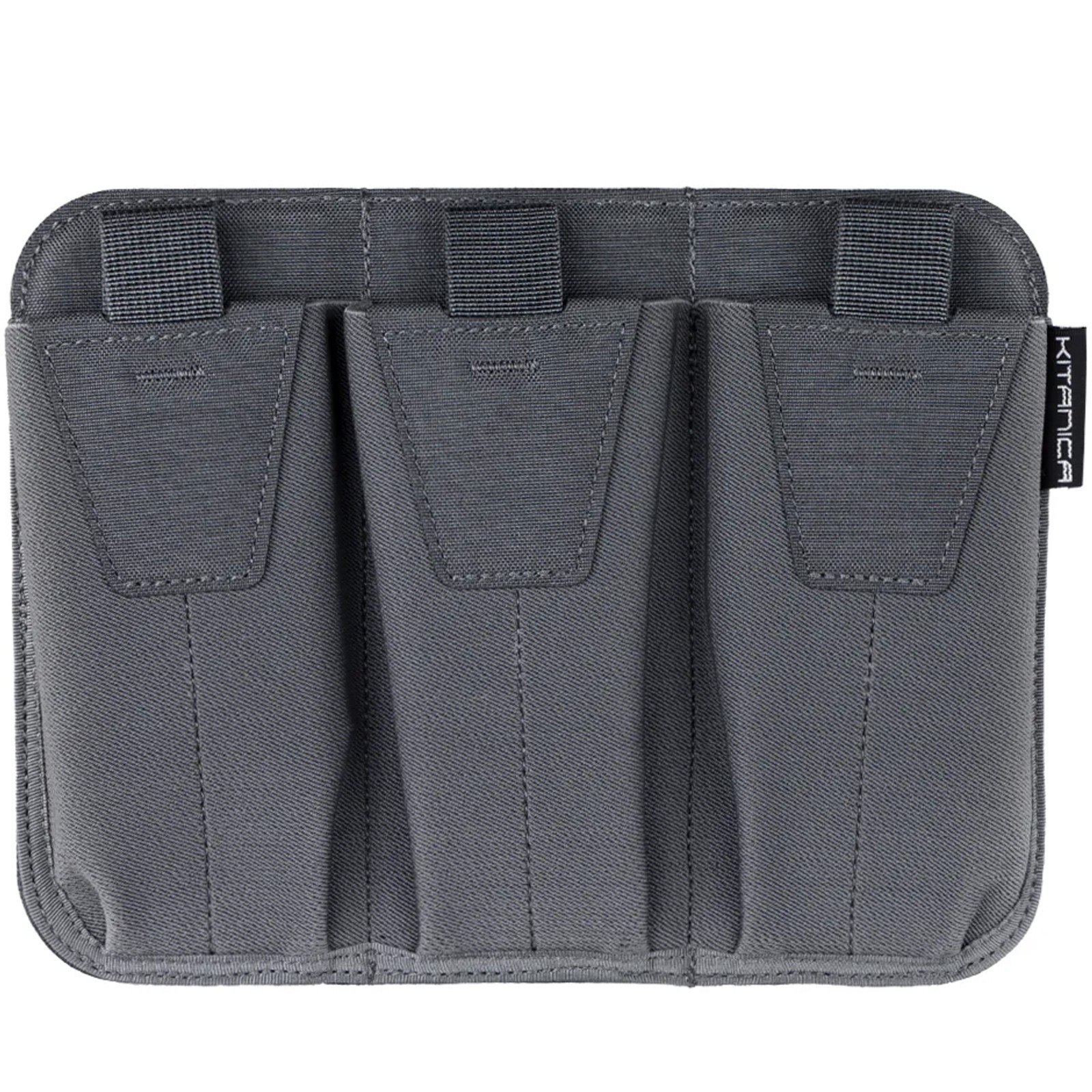 Kitanica Unisex Gray/Black Cordura Fabric Mag Pocket Insert - 9x7"
