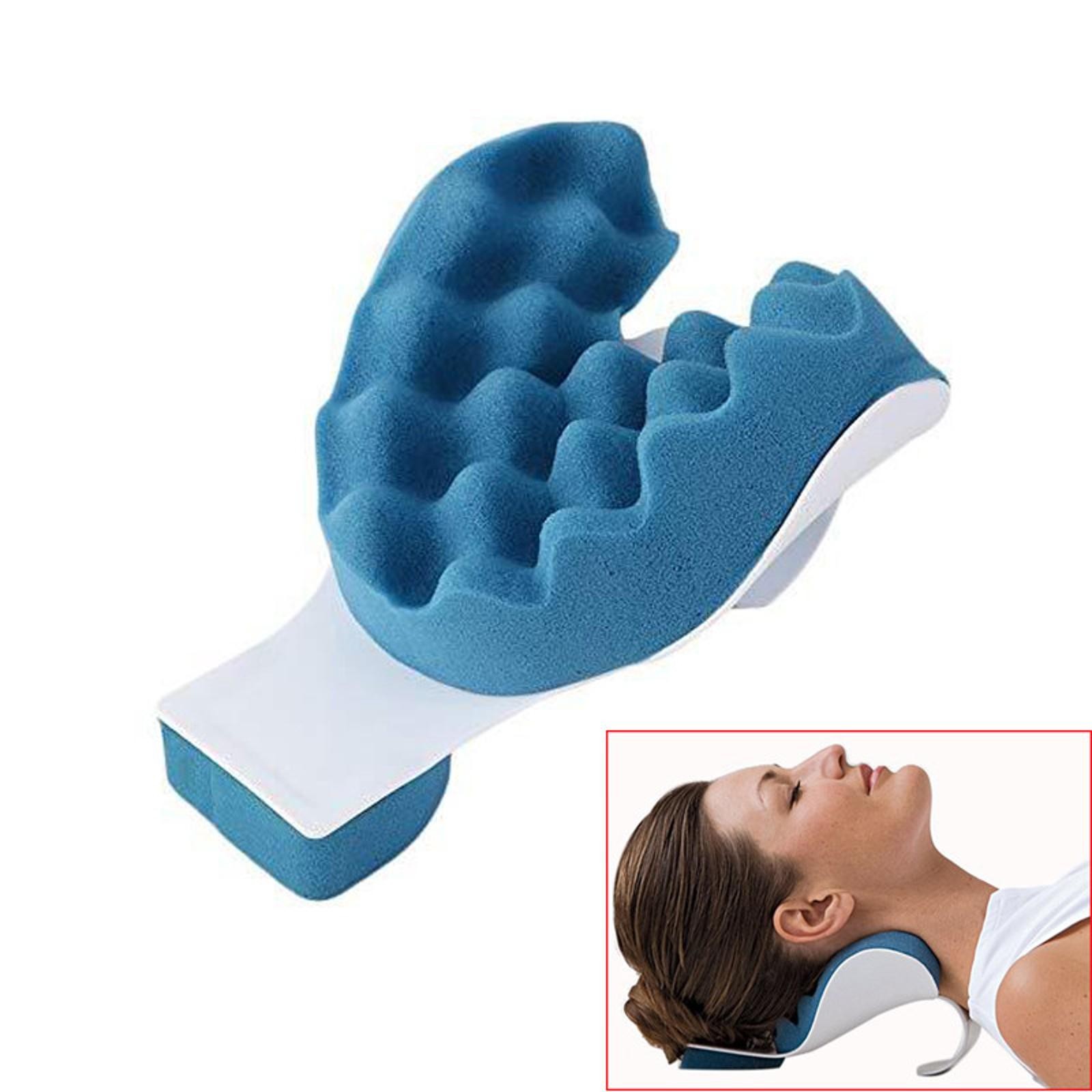 Relief Neck Shoulder Muscle Relaxer Pain Cervical Spine Alignment Pillow Massage