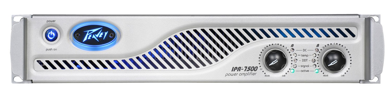 Peavey IPR2 7500 Light Weight Power Amplifier 3750W Rms At 2 Ohms 3004250 New