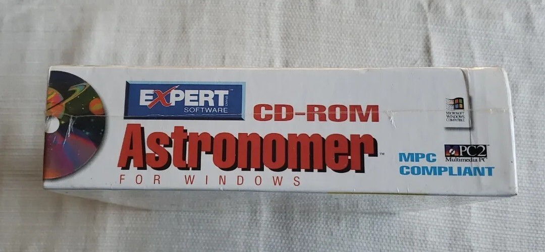 Astronomer CD-ROM For Windows Expert Brand Software Factory Sealed