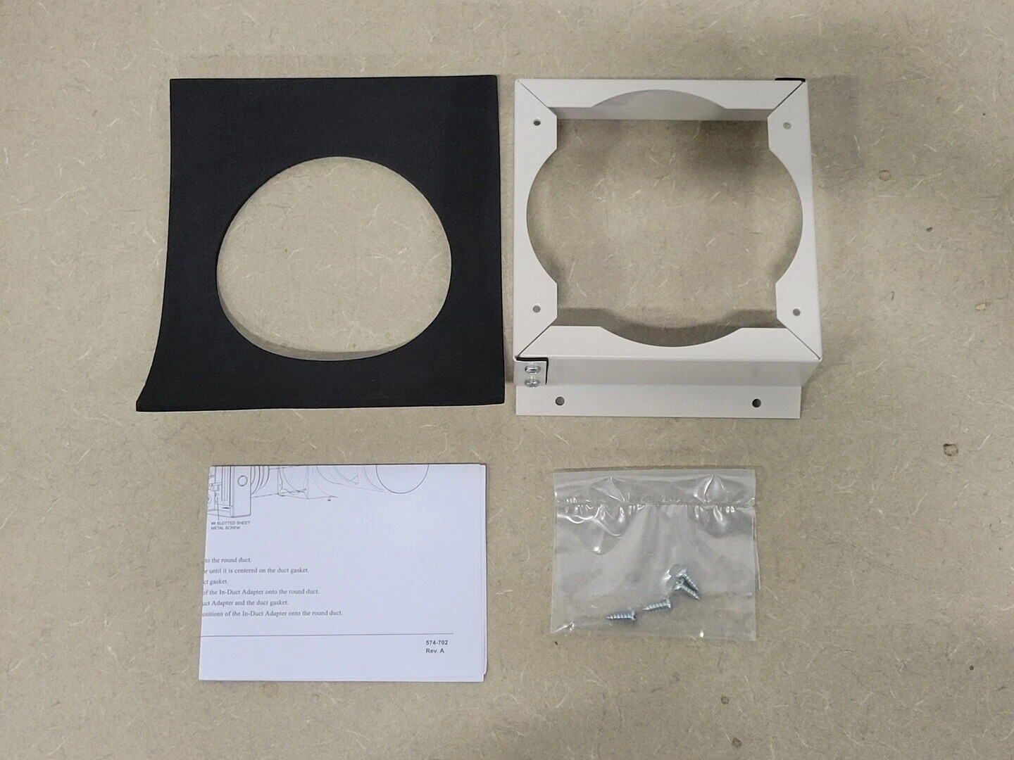 SIMPLEX 12" Duct Adapter 07431002, 4098-9853