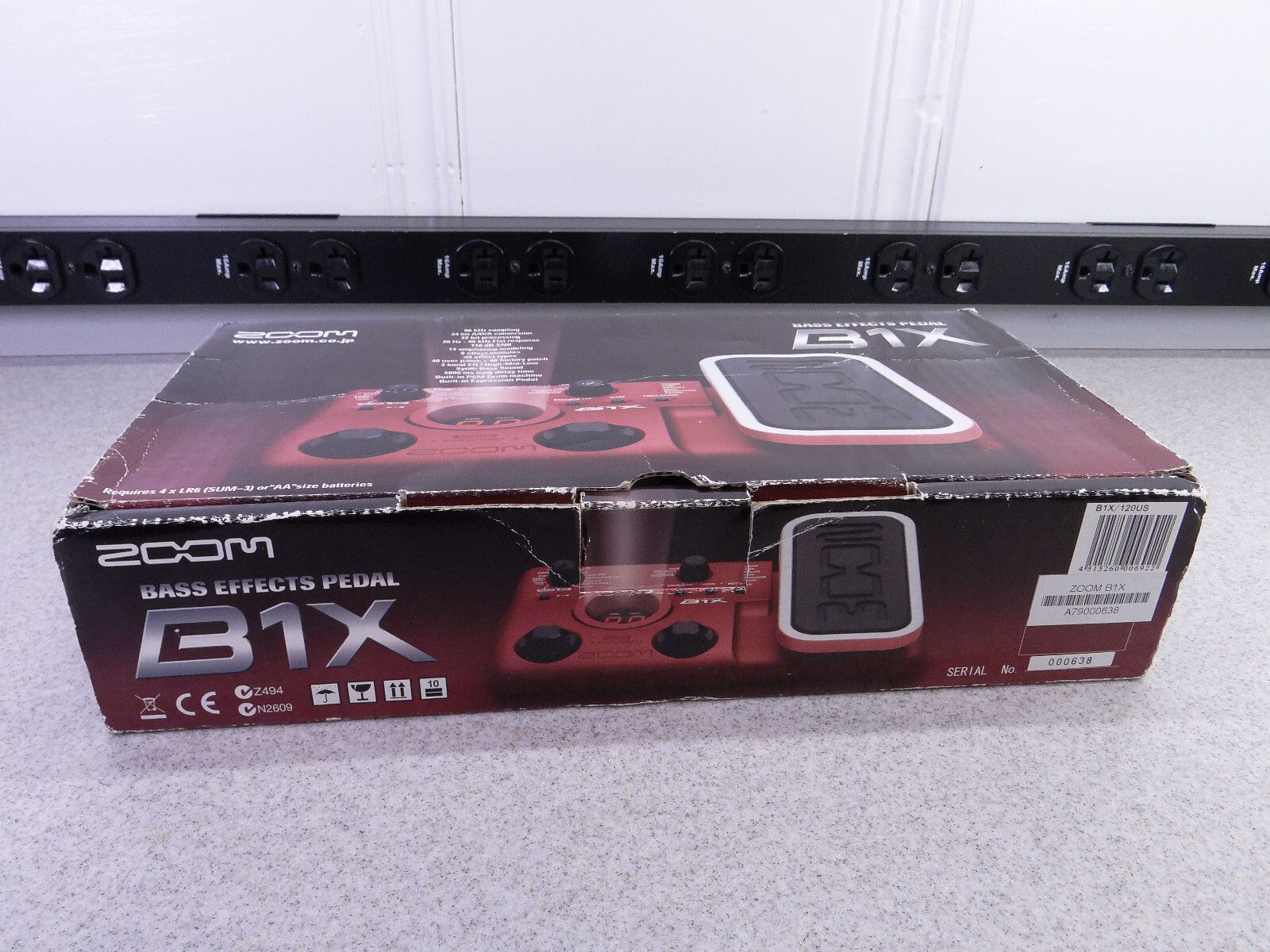 Zoom B1X Bass Effects Pedal