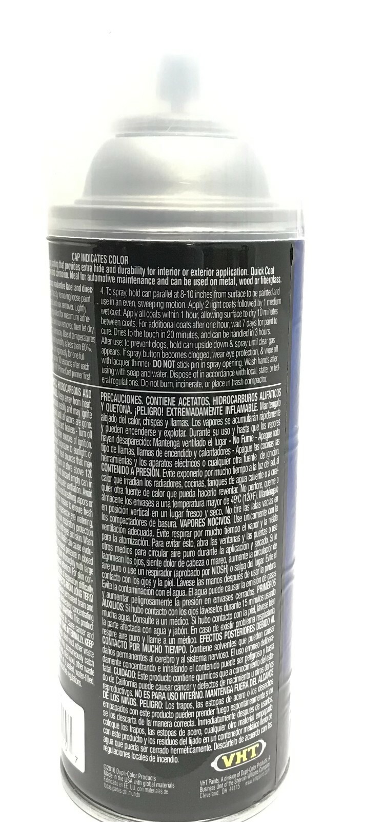 VHT SP515 Quick Coat Clear Acrylic Enamel 11 oz. Can