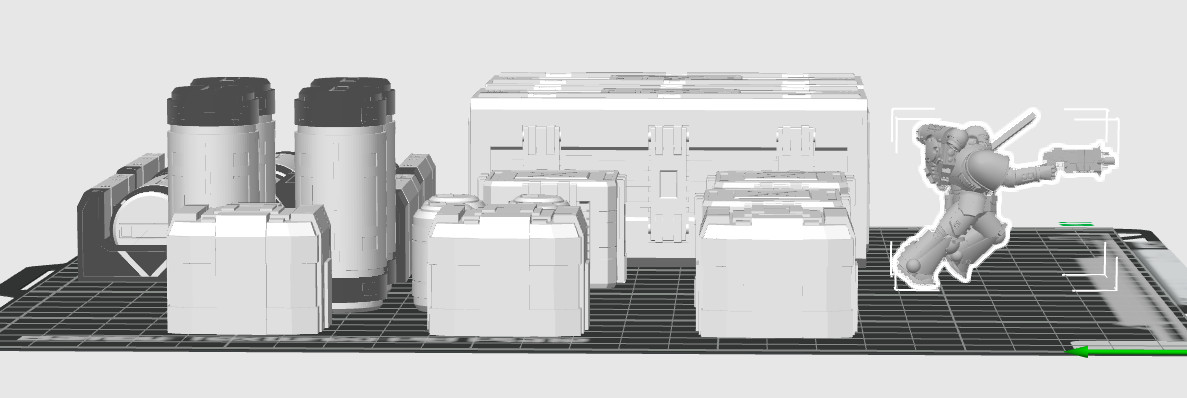 Project Mobius - 28-32mm Sci Fi Scatter Terrain (Medium Pack)