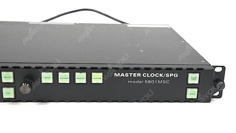 Evertz 5601MSC +2PS +SDTG +HDTG Master SPG Clock Test Generator