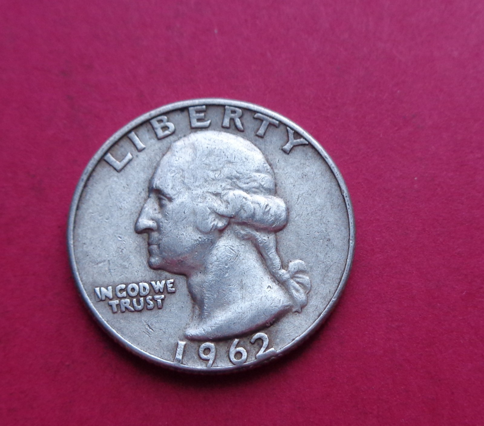 1962-D  SILVER  WASHINGTON QUARTER