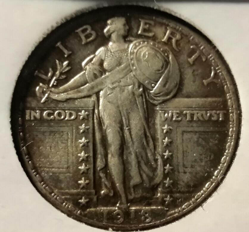 1918 STANDING LIBERTY QUARTER