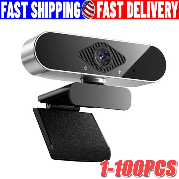 1080P Full HD USB Webcam for PC Desktop,Laptop Web Camera with Microphone LOT