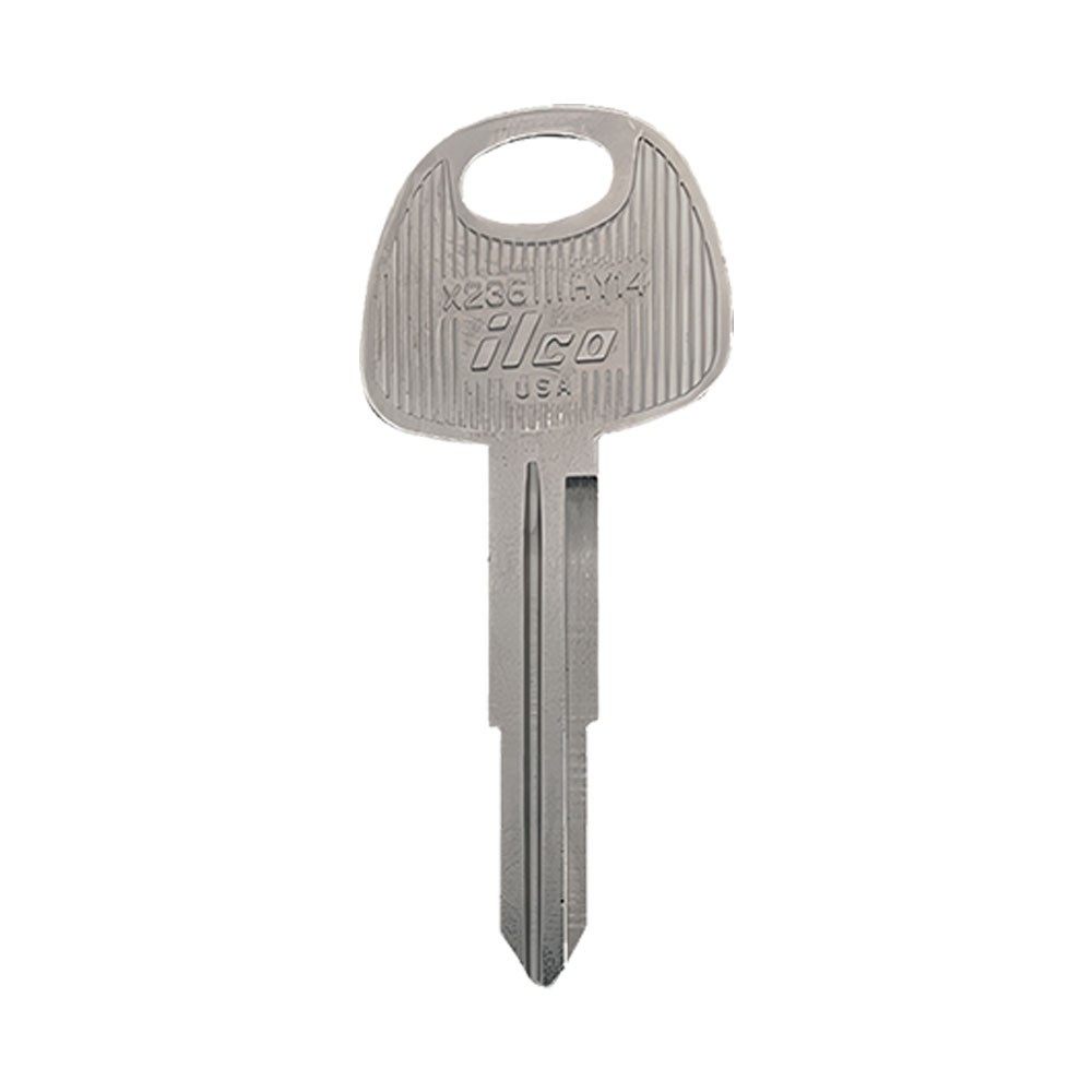 HY14 / X236 Key Blank Nickel