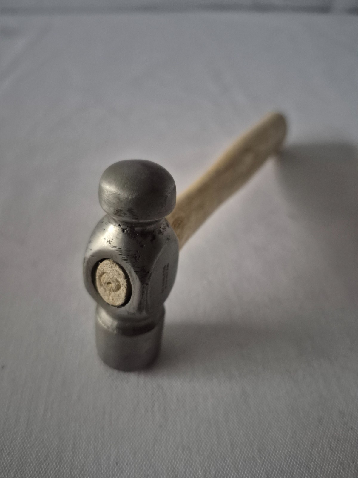Mini Hammer with Wooden Handle, Ball Peen Hammer, Small round Head Hammers Tool,