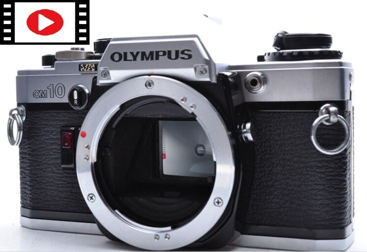Olympus OM-10 Silver SLR Body + No Prism Corroded Clear Optics Exc+5 From JAPAN