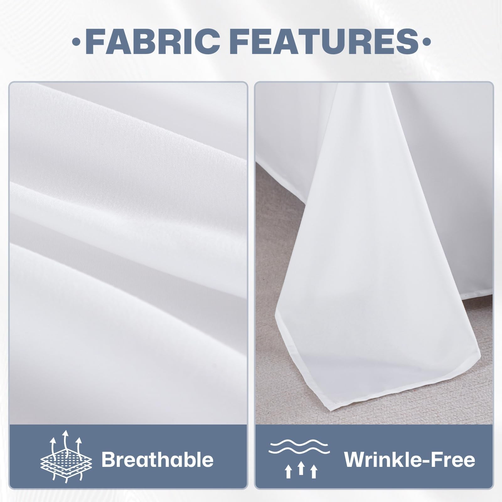 White Twin Flat Sheets Only Bulk Microfiber Hotel Massage Bedding 6 Pack