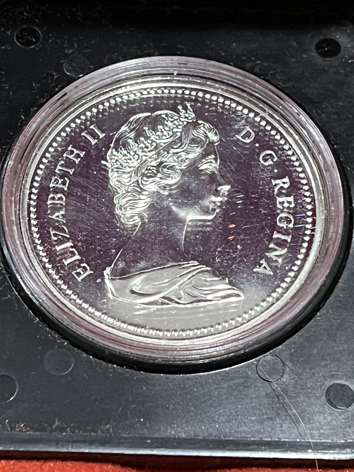 1974 Canada Winnipeg Centennial Silver Dollar Specimen Proof-Like in OGP Case