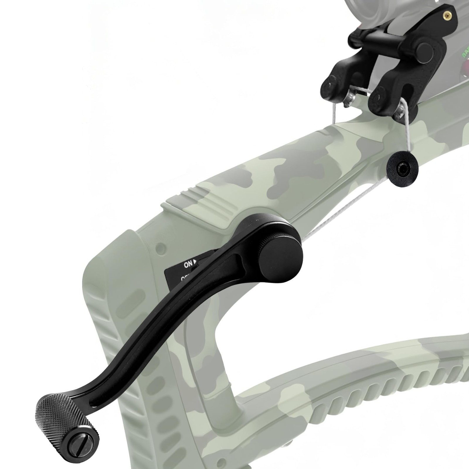 Upgraded Crossbow Crank Cocking Device - Reduces Cocking Resistance 93%, Ambidex