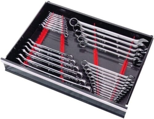 Wrench Organizer Tray Rail Storage Rack Sorter Socket Holder Set of 40 Tools HOT