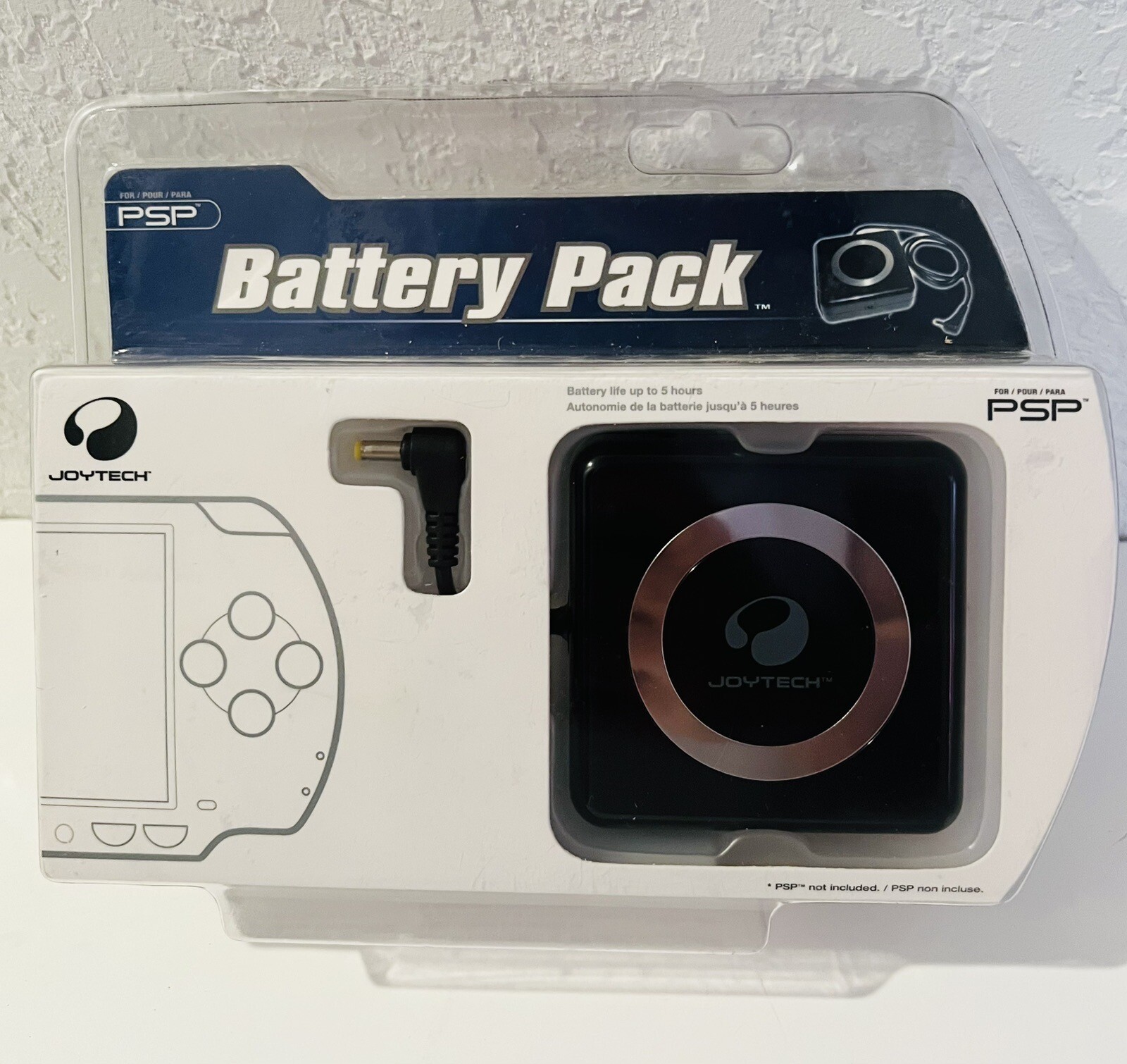 PSP Joytech Battery Charger Power Pack SEALED Rechargeable External Charger