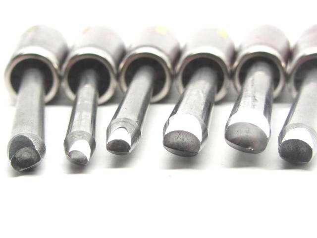 Ramelson Eye Punches Set 6pc Oval Wood Carving Tools & Woodworking Tools