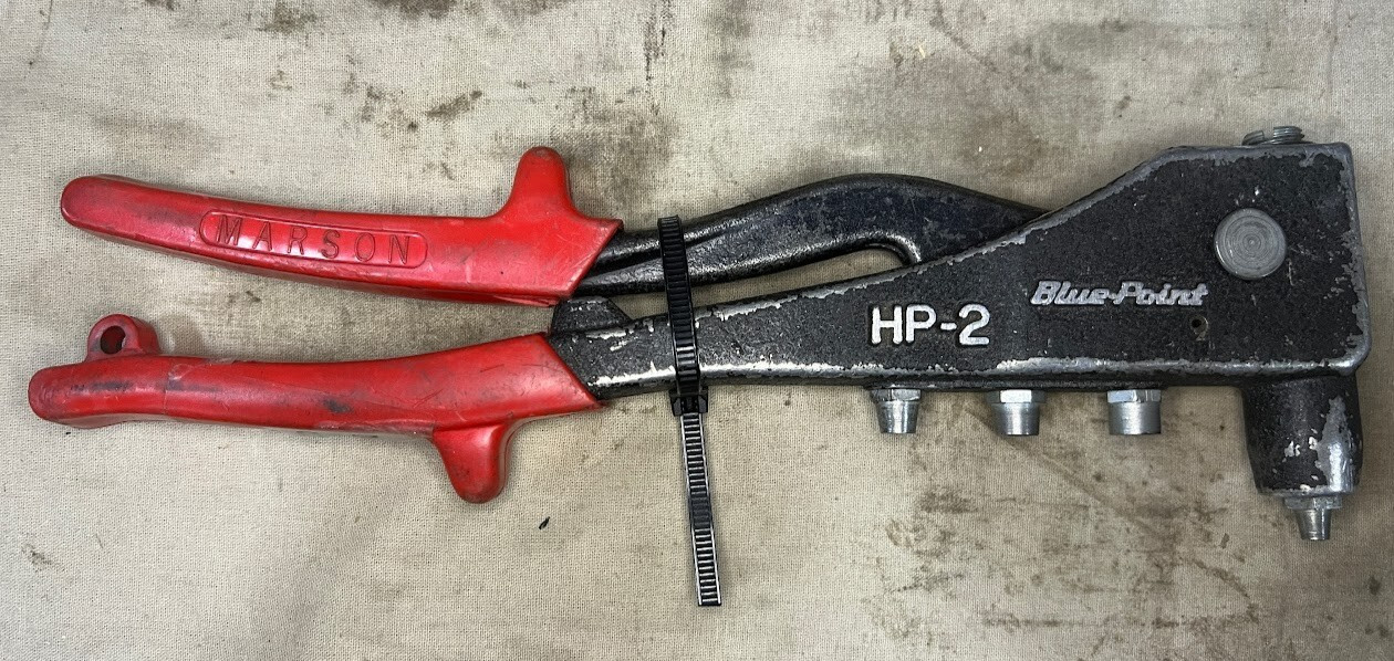MARSON RIVET TOOL HP-2 HAND BLIND RIVETER 200-GK 5120-01-289-4310