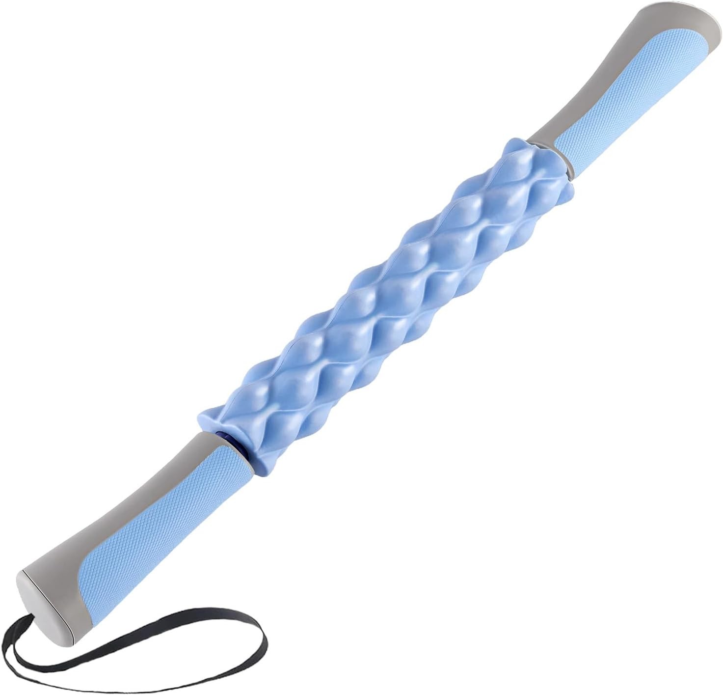 EVA Massage Roller Stick Blue -Muscle Tension Relief for Athletes Office Workers