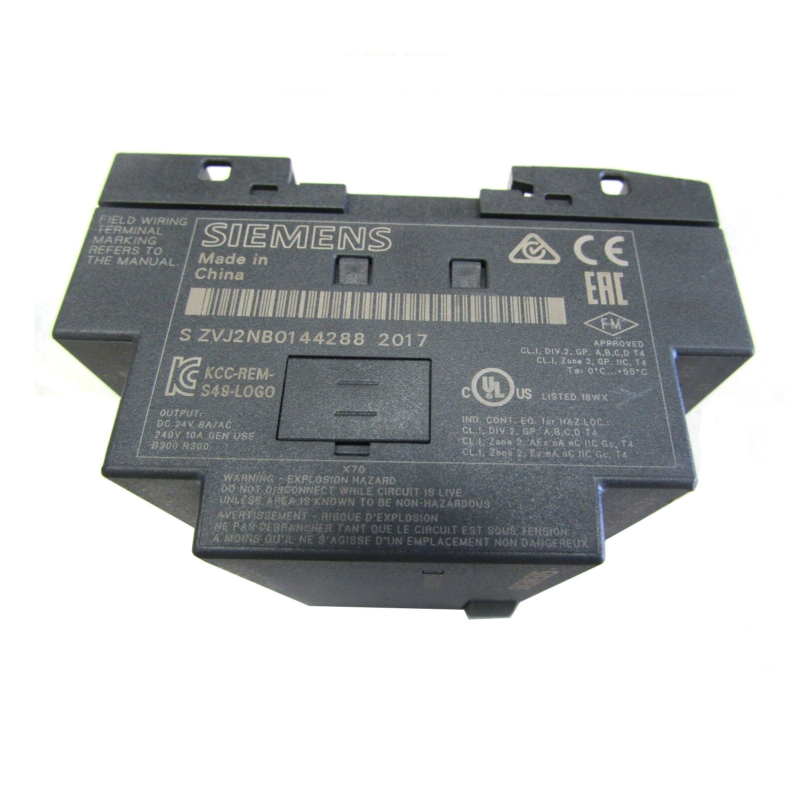SIEMENS 6ED1052-2FB00-0BA6 Controller 230RCo Input Voltage 120/230 V AC/DC