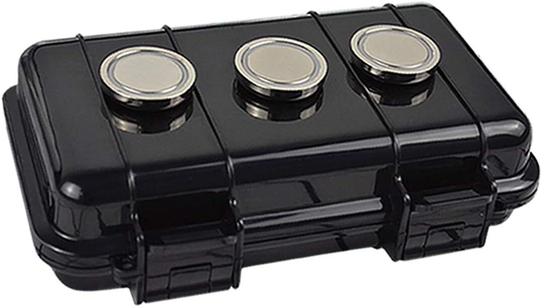 Magnetic Hidden Stash Box under Car Secret Compartment Security Safe Container