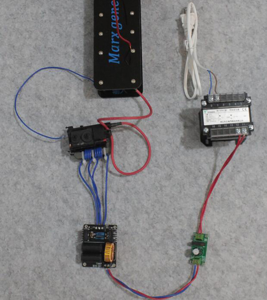 Finished 10-level high voltage Marx generator module + zvs + power supply