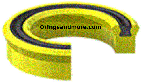 28mm x 38mm x 8mm Metric Rod Piston U Cup Seal  Price for 1 pc