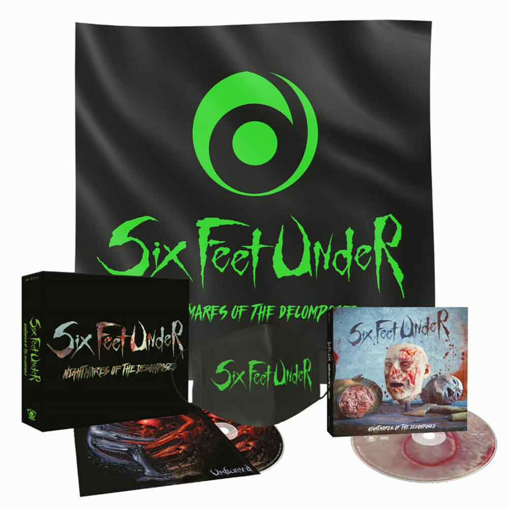 Six Feet Under Nightmares of the Decomposed Six Feet Under 2 cd box set boxset