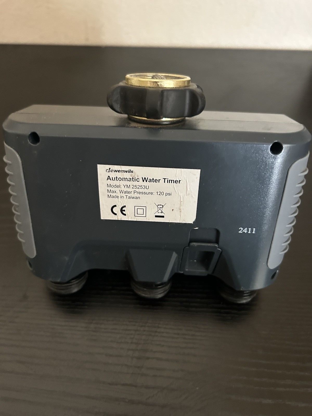 DEWENWILS Sprinkler Timer 3 Zone Hose Water Timer with 4 Programmable Procedures