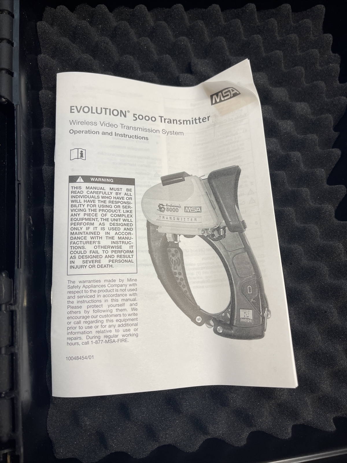 MSA Evolution 5000 Transmitter Ships Free