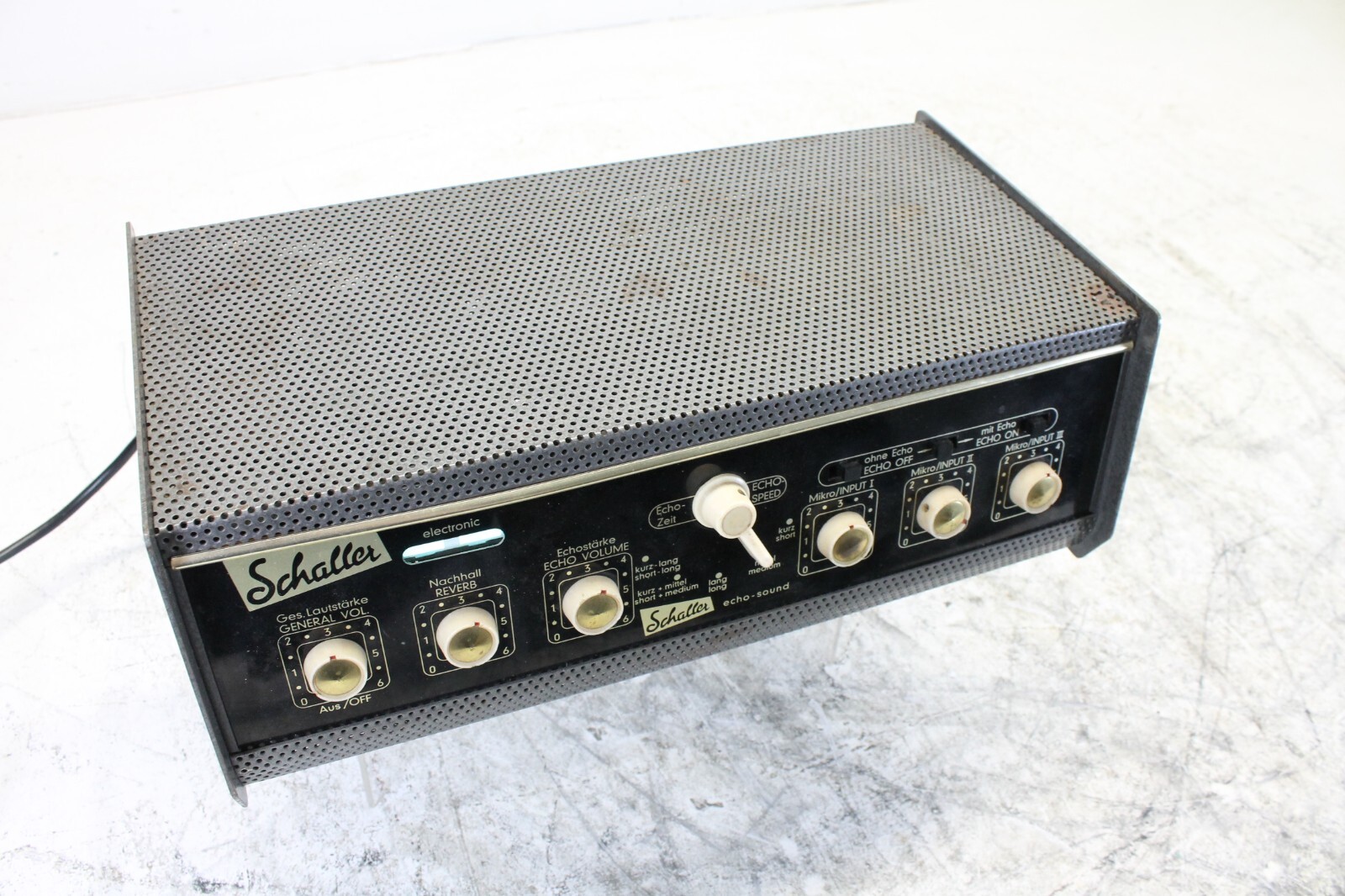 Schaller Vintage Echo-Sound delay unit