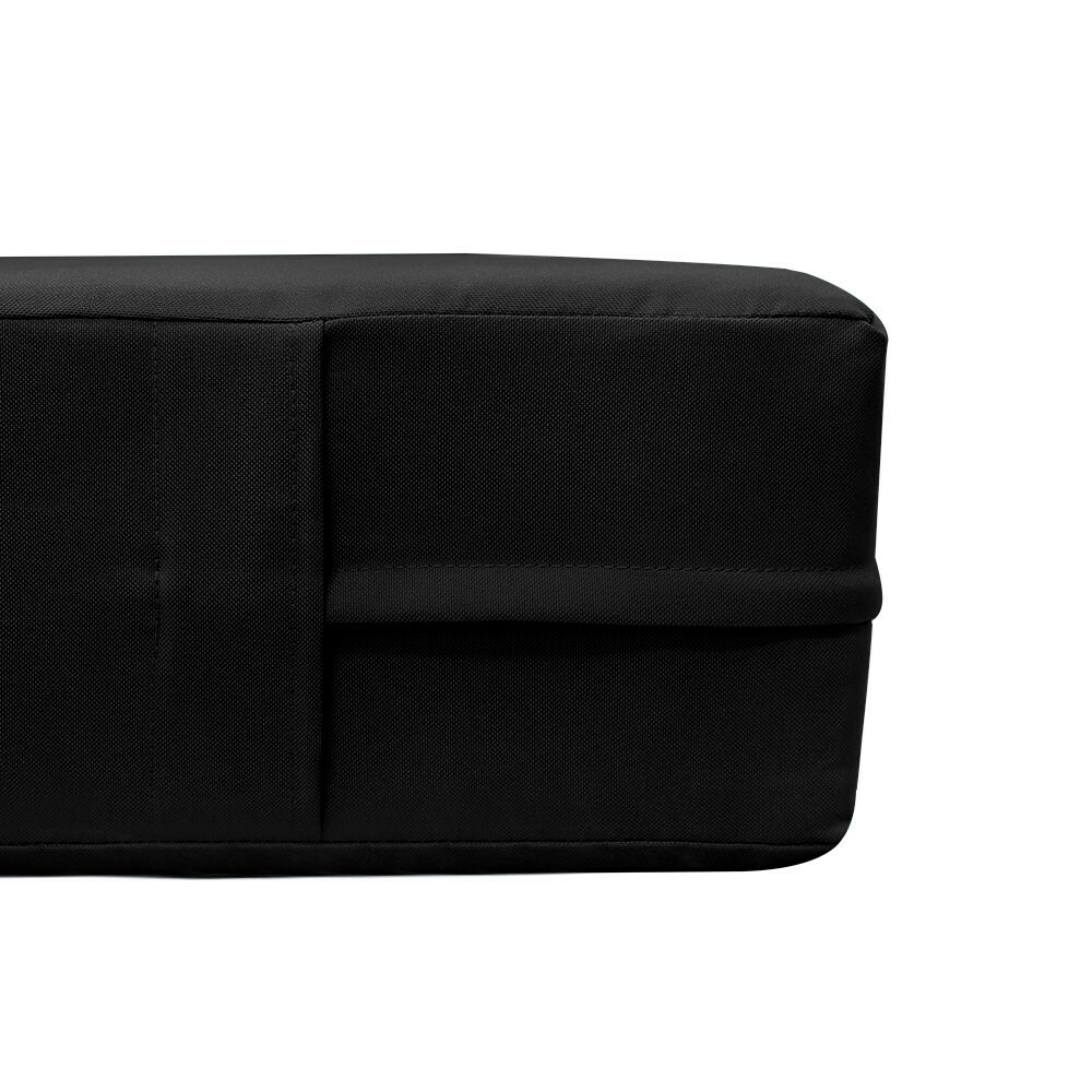 |SLIPCOVER ONLY|S2 Daybed Mattress Bolster Backrest Covers Knife Edge Twin AD109