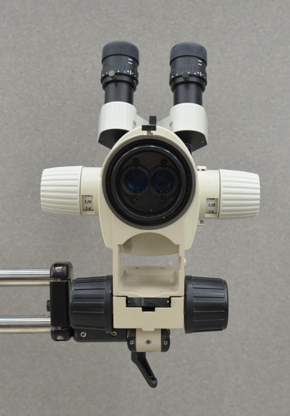 Leica MZ12 Binocular Stereo Zoom Microscope on Diagnostic Instruments Boom Stand