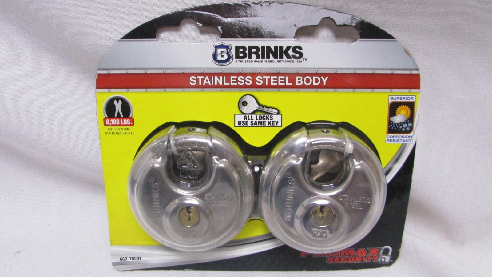 BRINKS PRO MAX SECURITY LOCK 663-70201