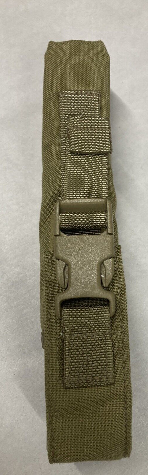 Eagle Industries Khaki Single Pop Flare Pouch Down