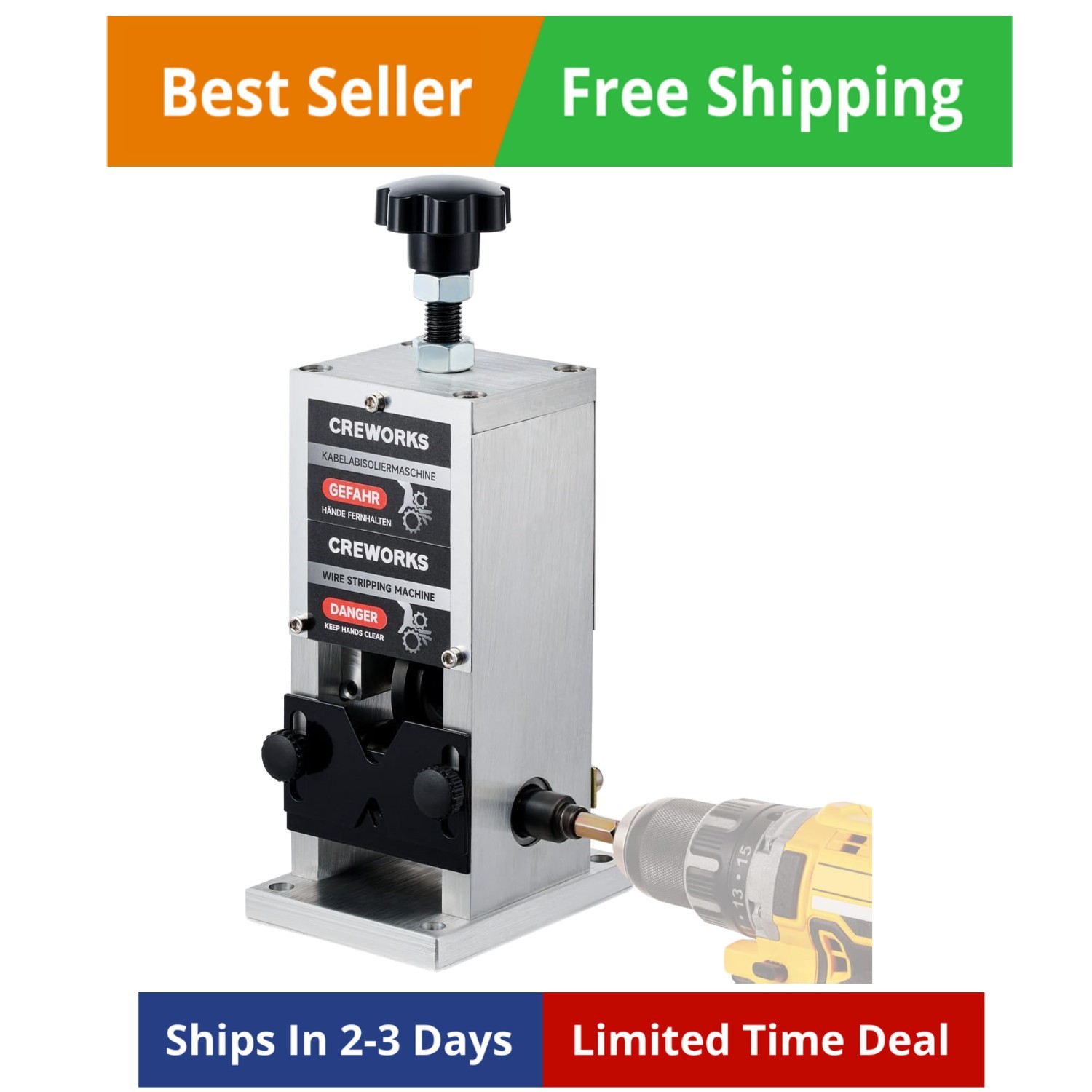 Manual Wire Stripper Machine, 0.06"-1" Wire Stripping Machine, Wire Stripping...
