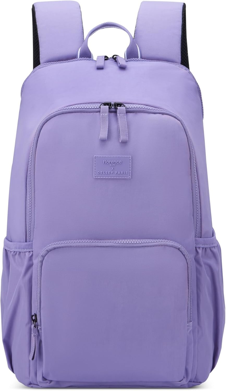 florence by mills Fresh Start Laptop Travel Backpack, Medium, Lavender