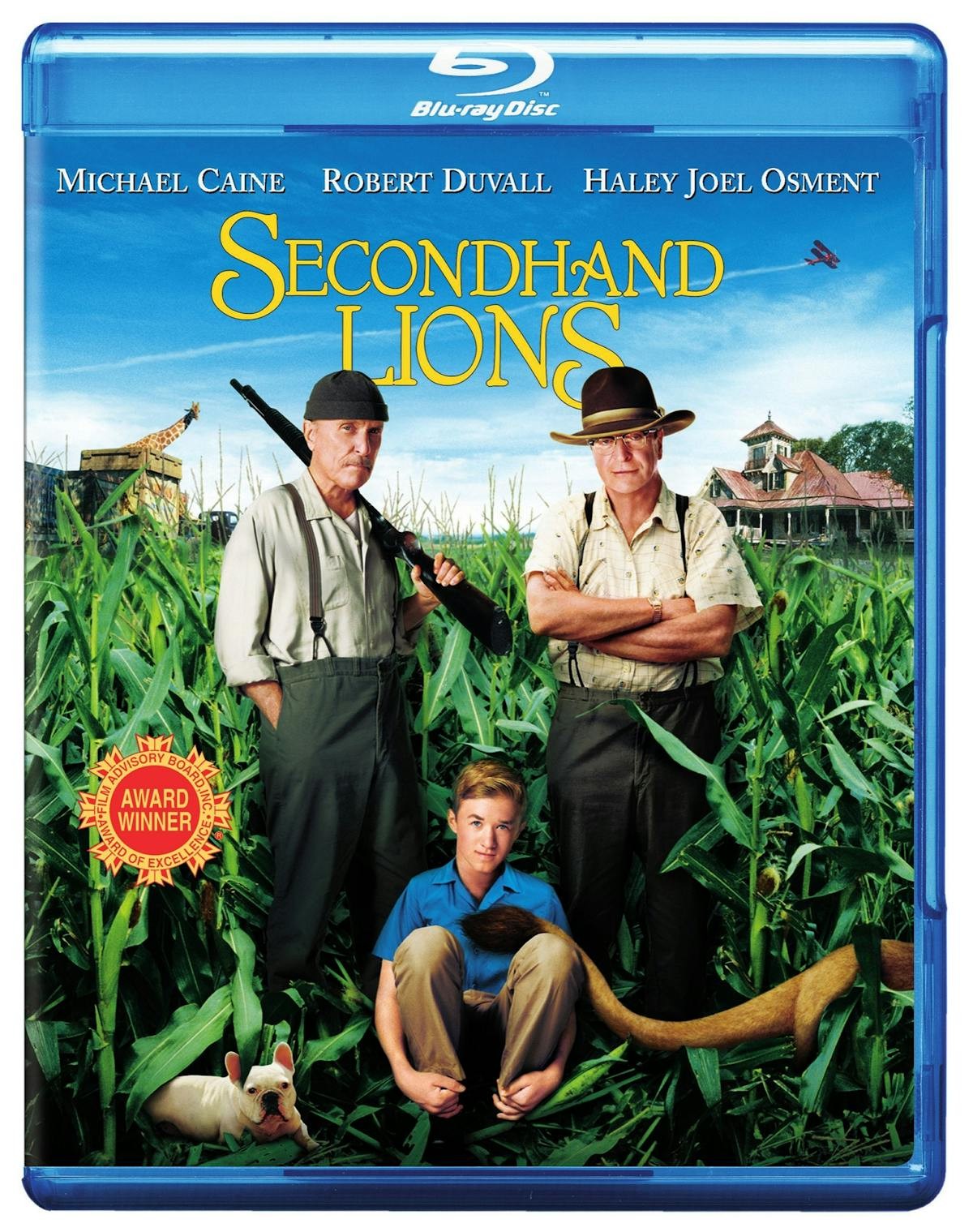 Secondhand Lions Blu-ray Michael Caine NEW