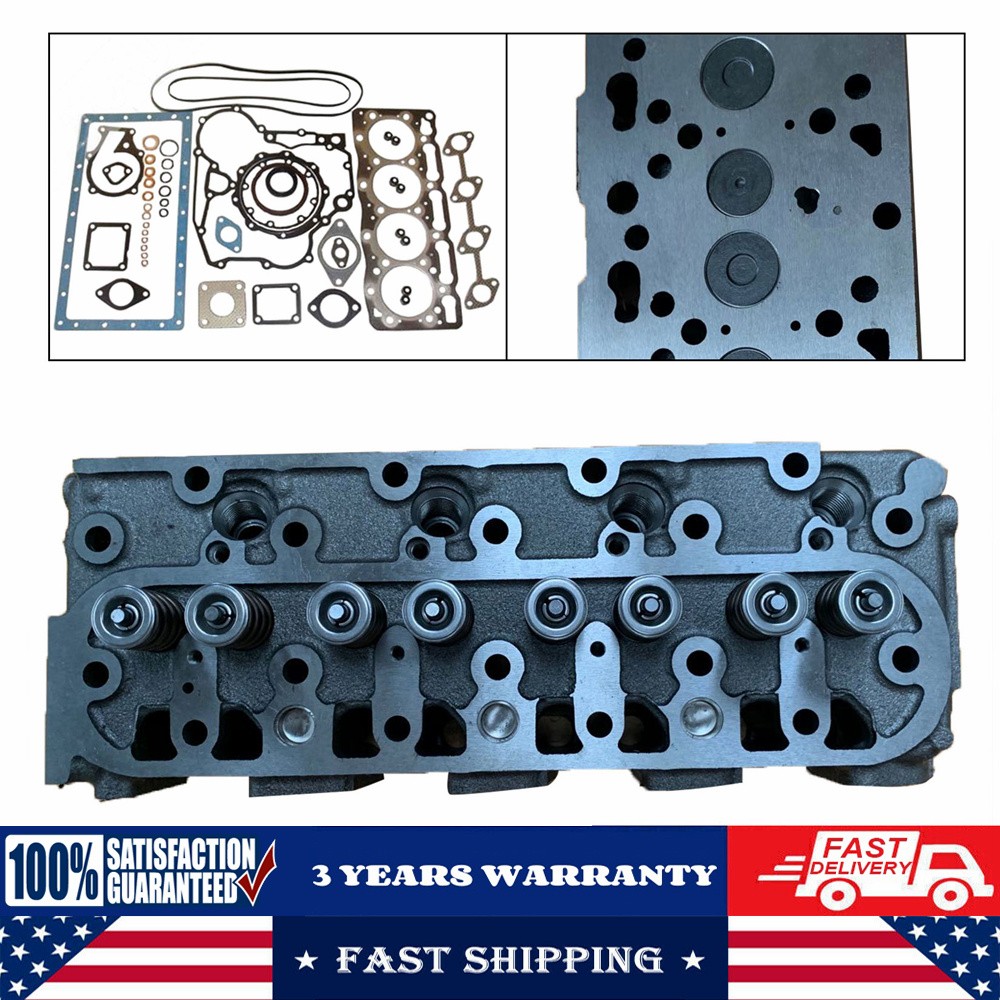 Cylinder Head Full Gasket Kit Set Fits Kubota V1505 V1505T V1505D Direct Replace