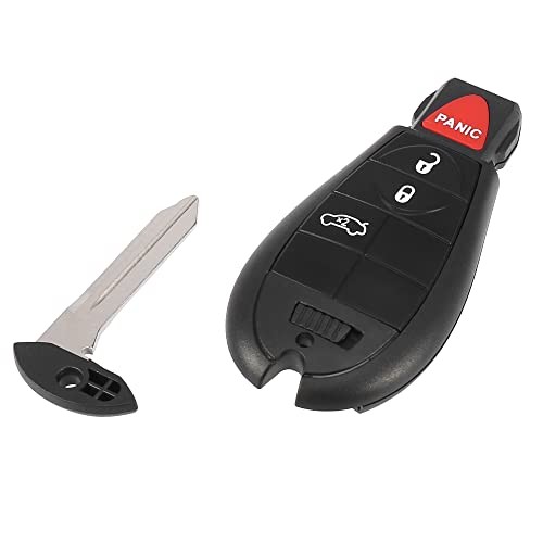 Replacement Keyless Remote Car Key Fob 433Mhz 4 Button for Dodge Dart 2013