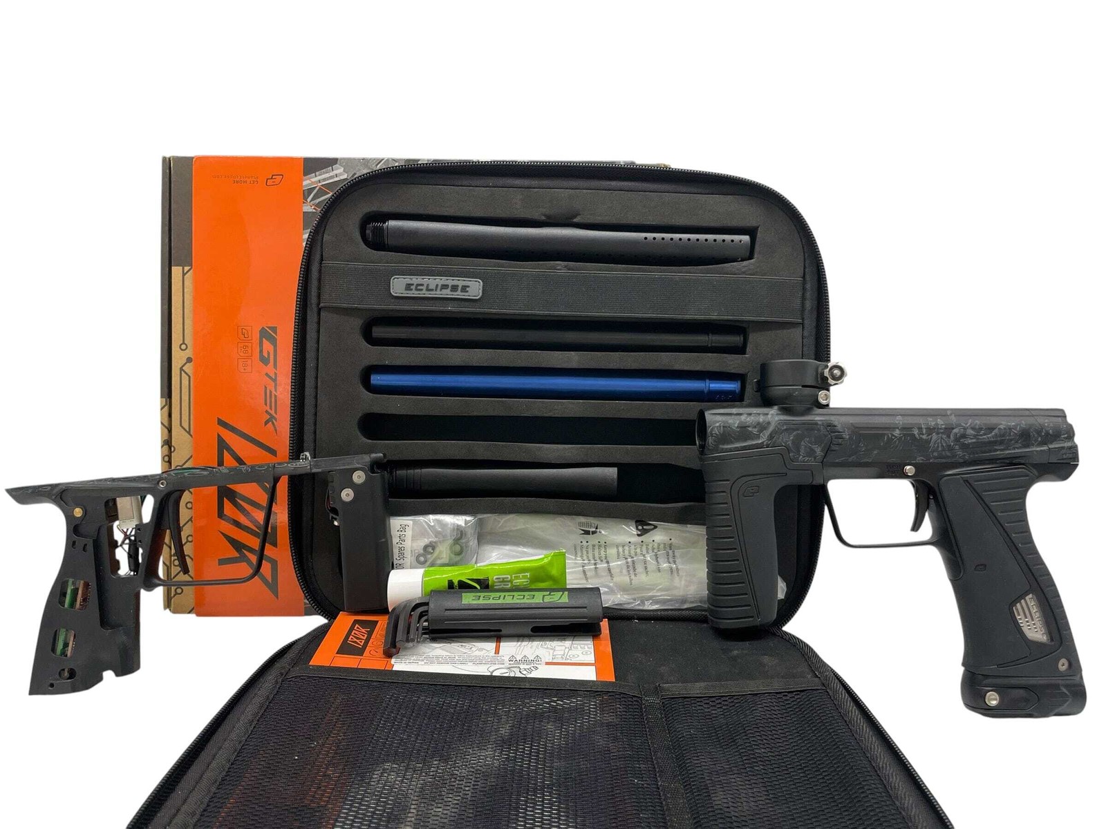 Planet Eclipse Gtek 180r + Mech Frame Paintball Gun