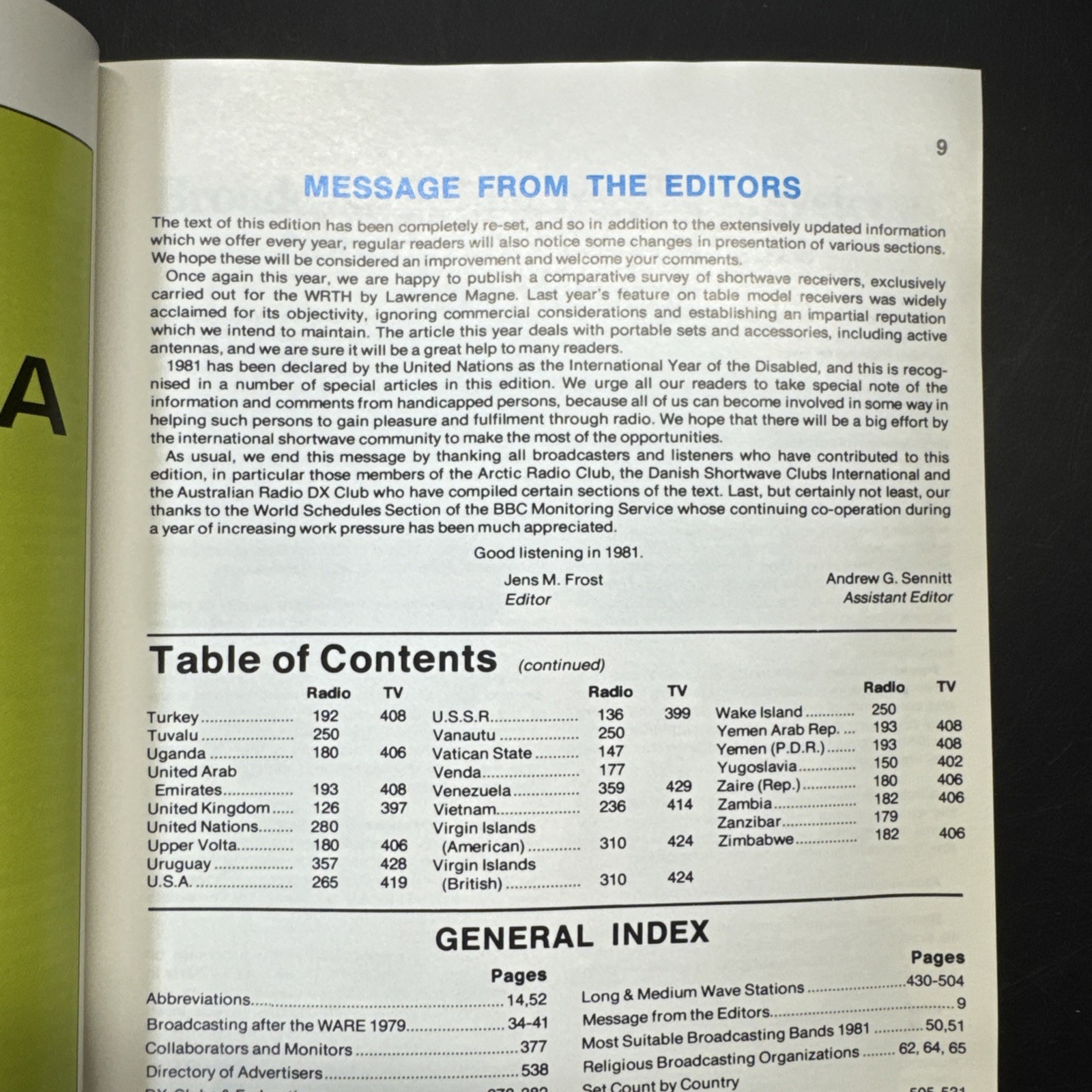 1981 World Radio Handbook