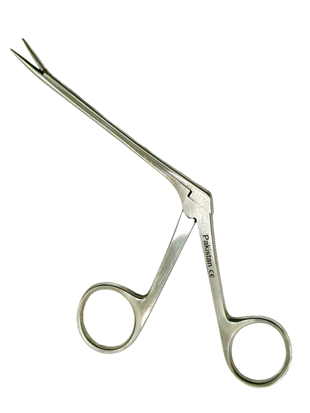 2 Pieces - Alligator Forceps With Serrated Tips Micro 3.5" + 5.5" ENT