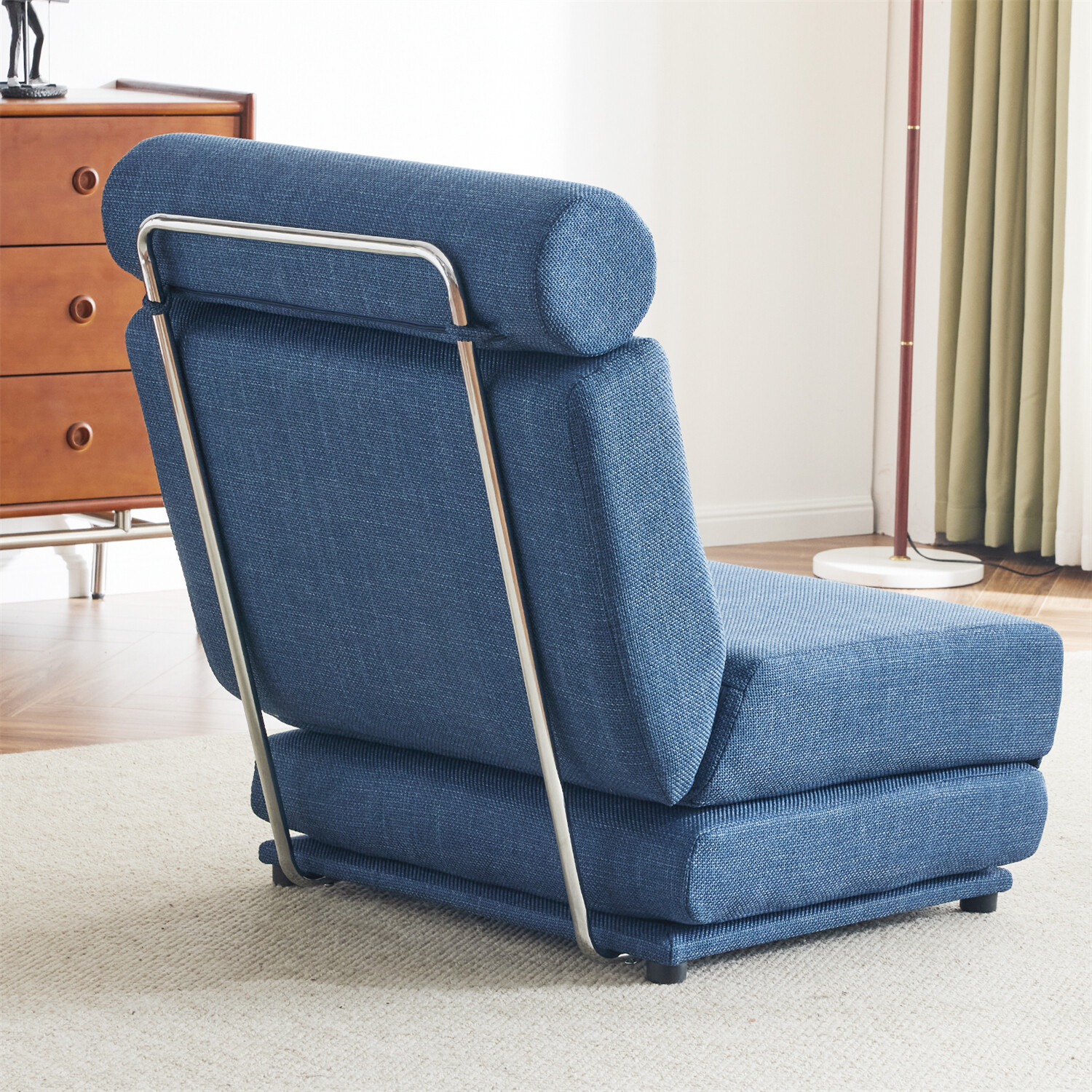 Convertible Sleeper Sofa Bed Floor Couch Single Sofa Chairs Folding Sofa Bed US