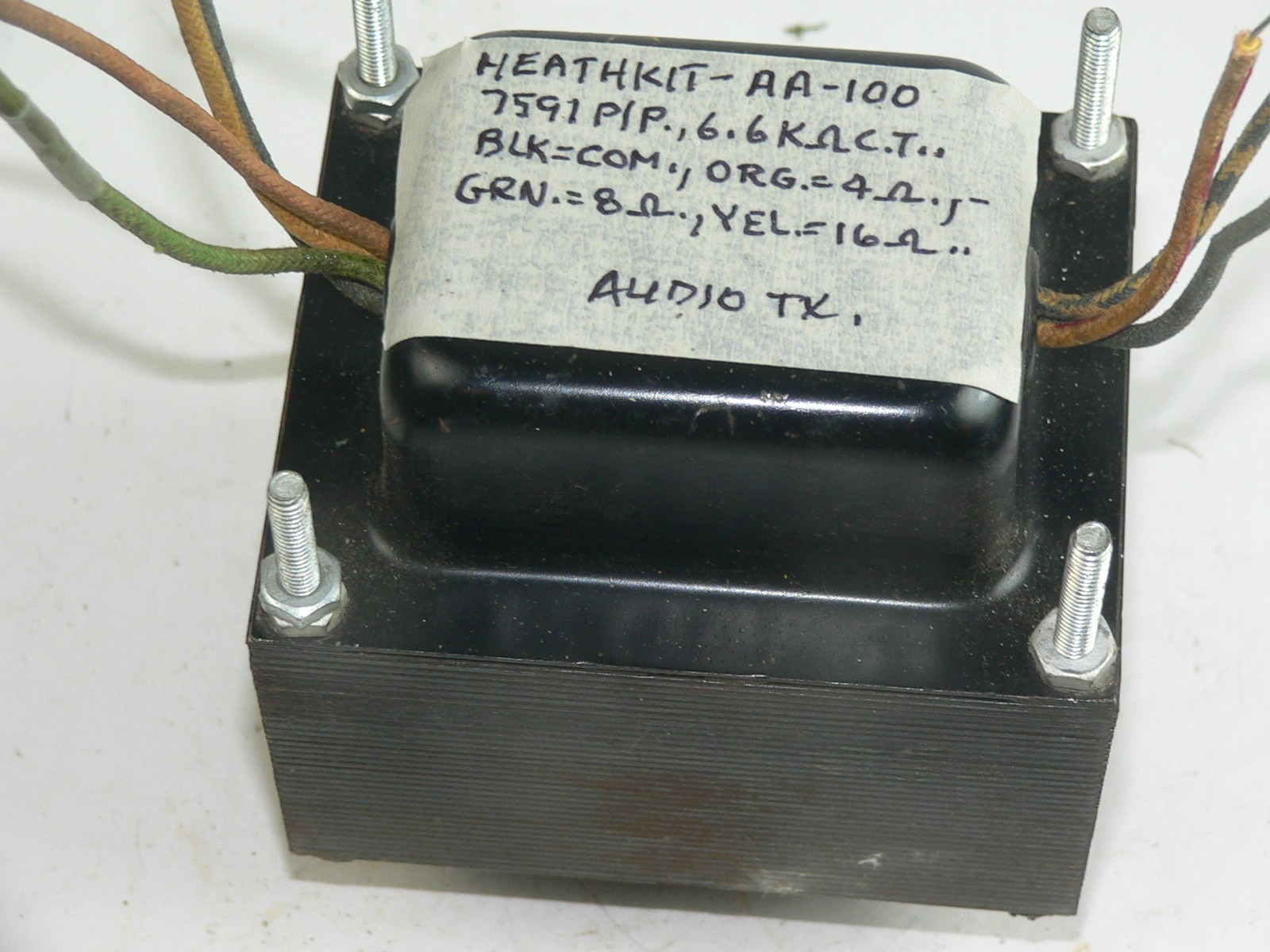 1 Heathkit 51-58 Output Transformer--Tests good-AA-100-#2