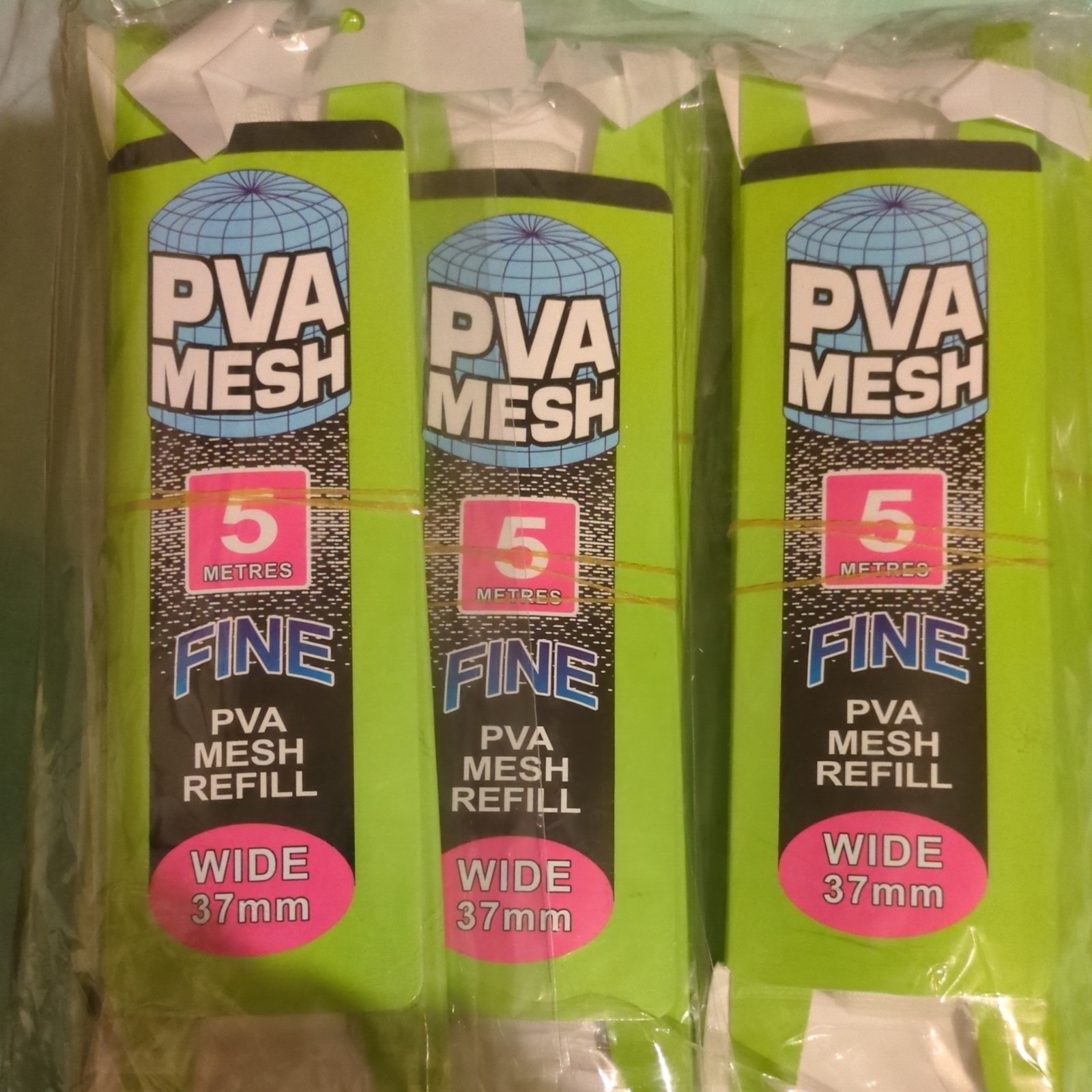 | **BRAND NEW** PVA mesh 37 mm , 3 pack of 5m